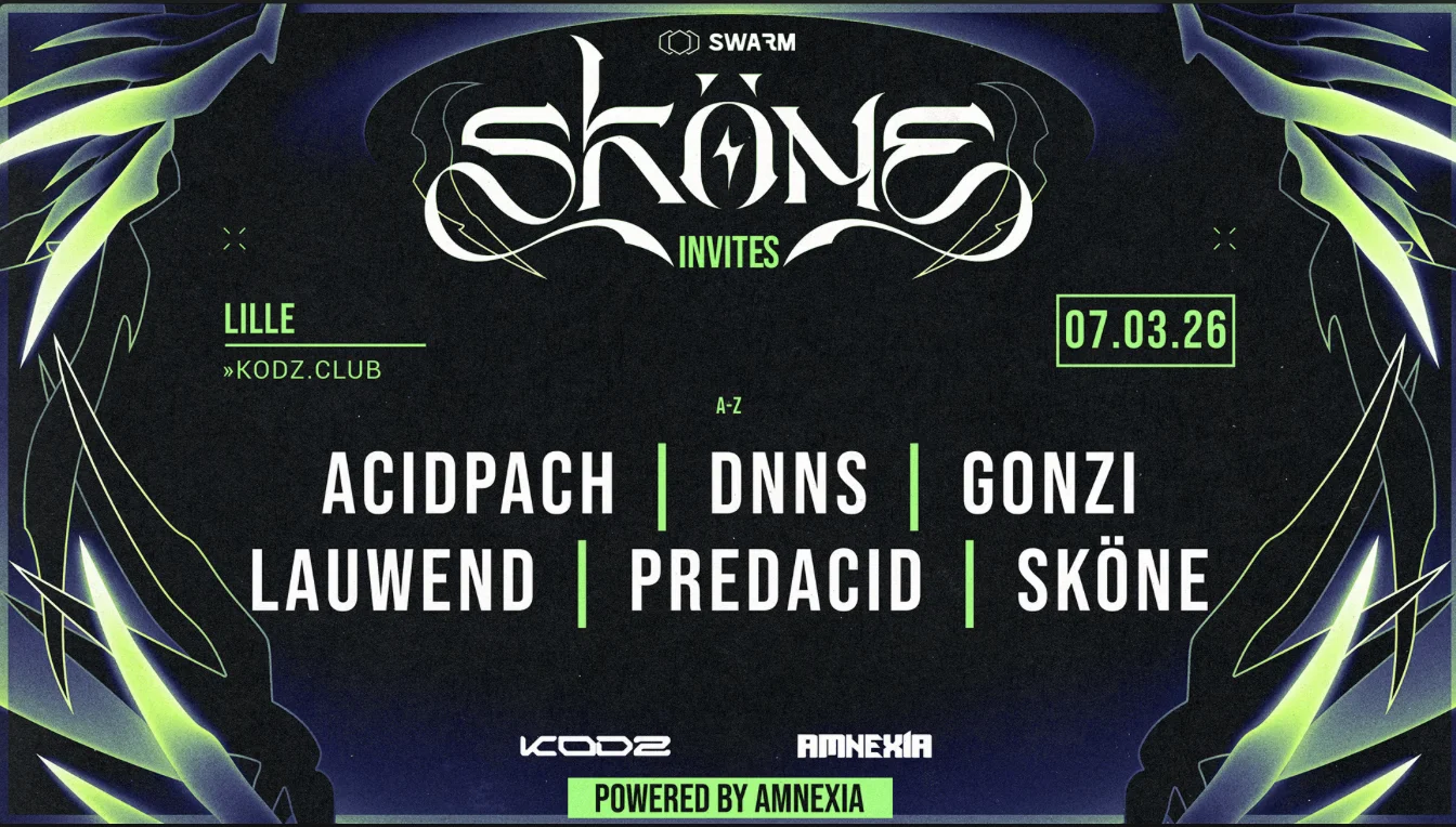 KODZ X AMNEXIA : SKONE INVITES