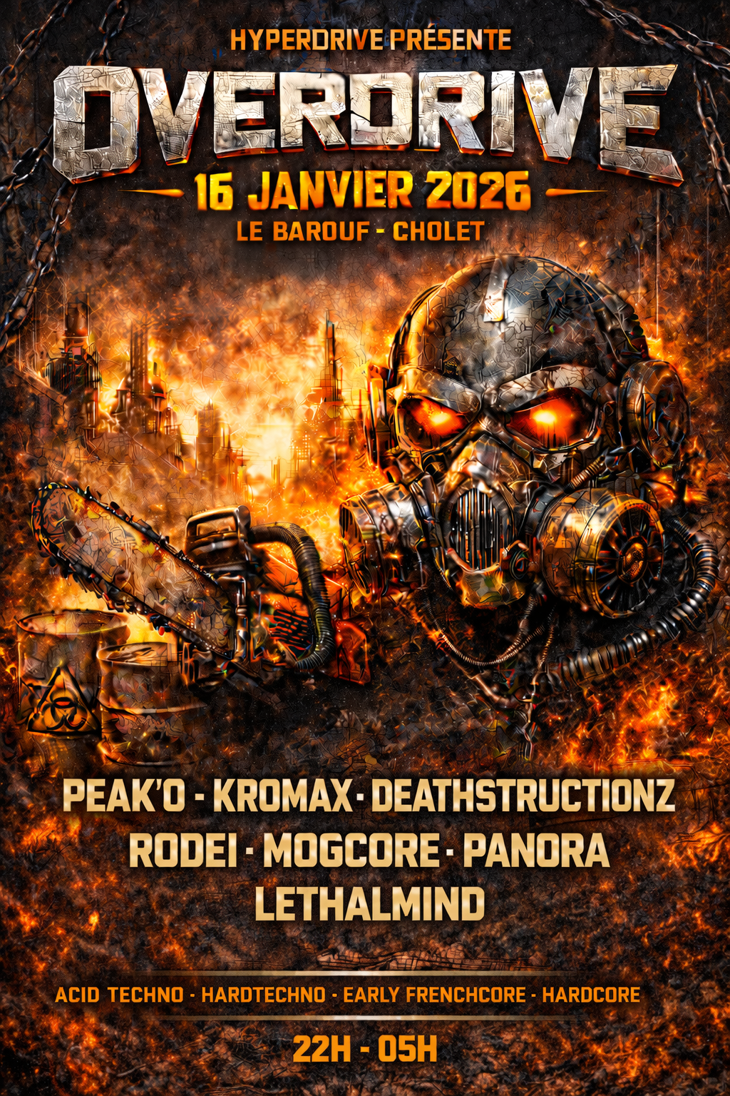 Overdrive By Hyperdrive @Le Bar'ouf Cholet