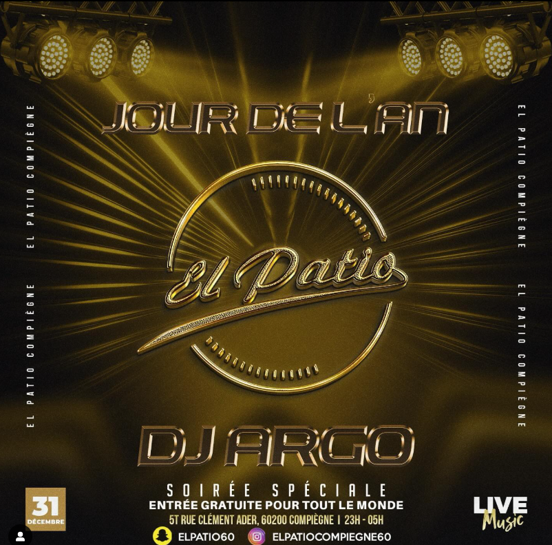 JOUR DE L'AN DJ ARGO